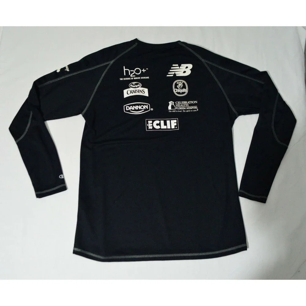 Disney Wine & Dine 2013 Half Marathon Champion Long Sleeve Running Shirt Medium - Picture 7 of 9